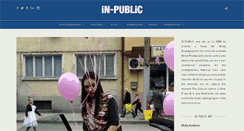 Desktop Screenshot of in-public.com